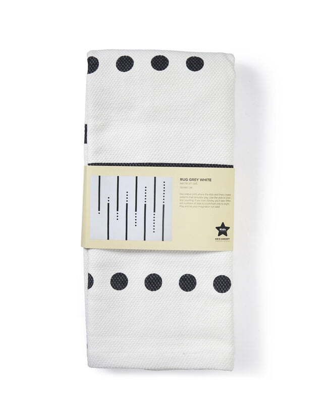 Tapis gris blanc 130x160 cm