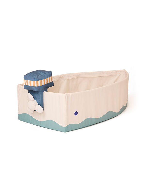 Bateau en toile avec kit de pêche KID'S HUB