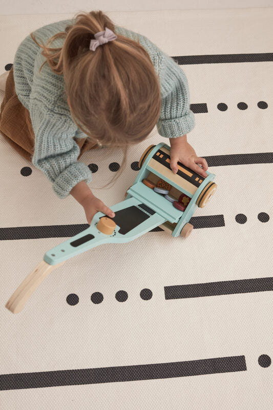 Tapis gris blanc 130x160 cm