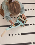 Tapis gris blanc 130x160 cm
