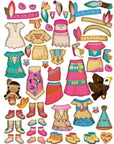 Minimiki - Stickers - Les petites robes d'Aponi en Amérique