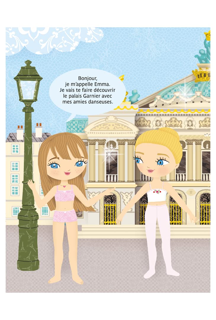 Minimiki - Stickers - Habille Emma à l'Opéra de Paris