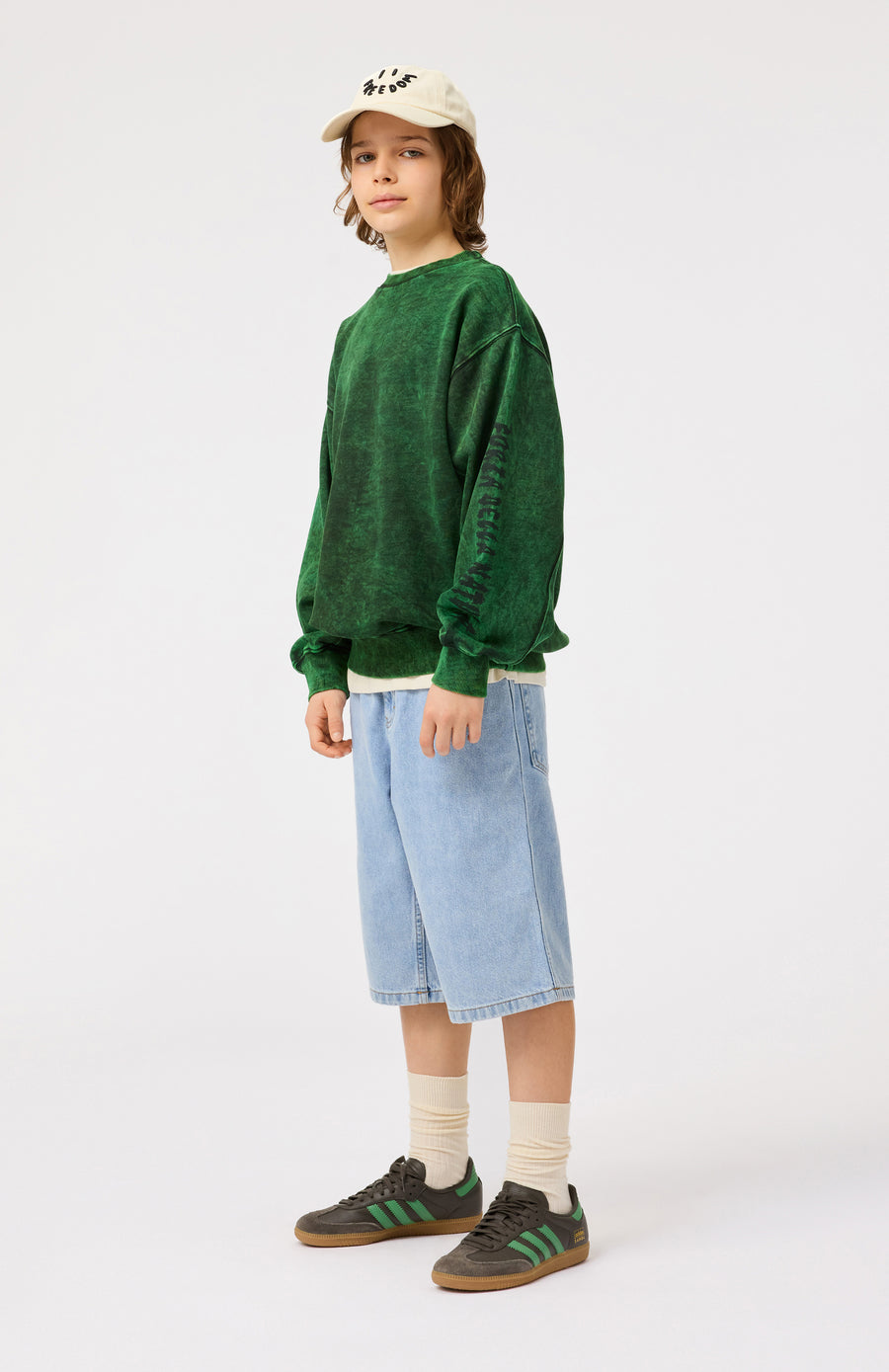 Woven pants Art Washed down