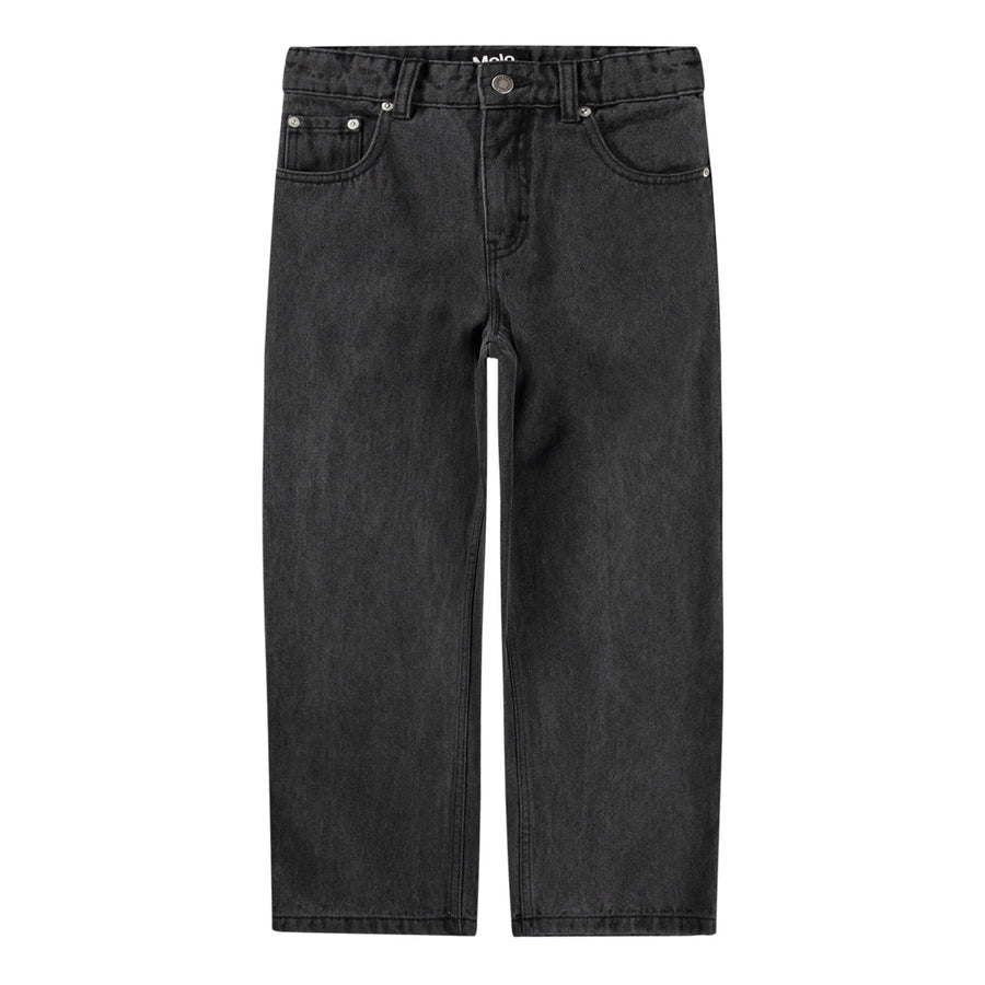 Woven Pants Aiden Charcoal Denim