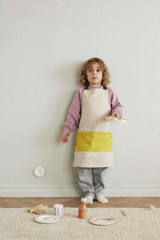 Ensemble tablier gris KID'S HUB