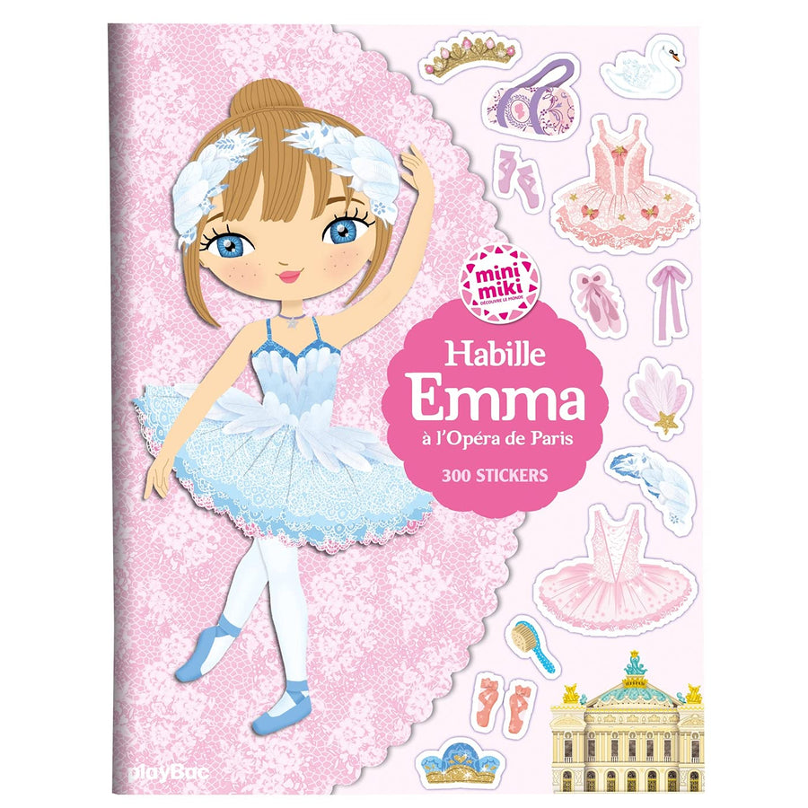 Minimiki - Stickers - Habille Emma à l'Opéra de Paris