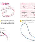 Ma boîte à bijoux - Mes bijoux d'amitié en Liberty