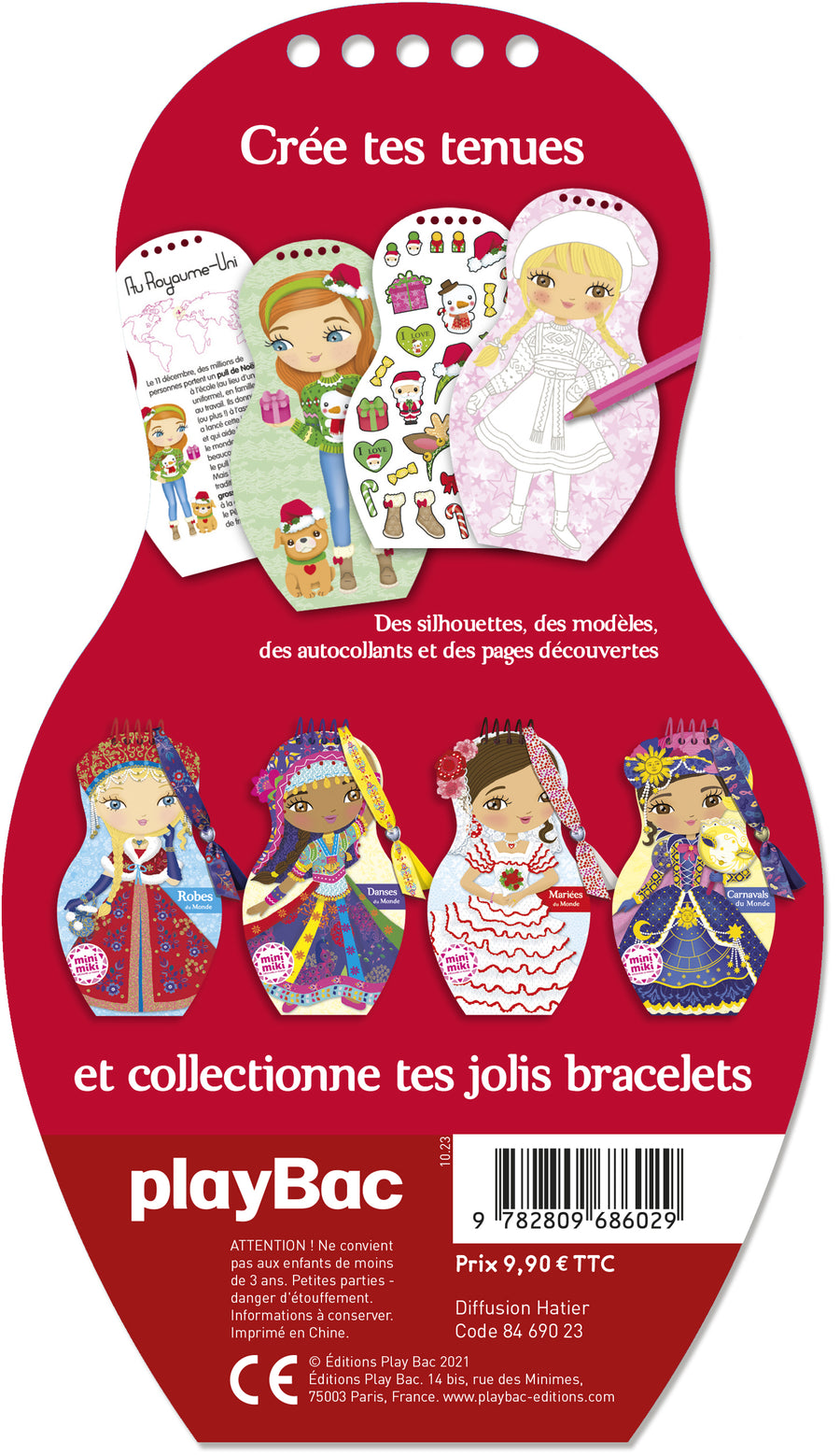 Minimiki - Carnet créatif - Noëls du monde nouvelle édition