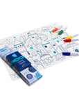 Chateau – Set De Table À Colorier