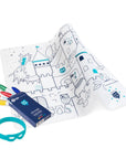 Chateau – Set De Table À Colorier