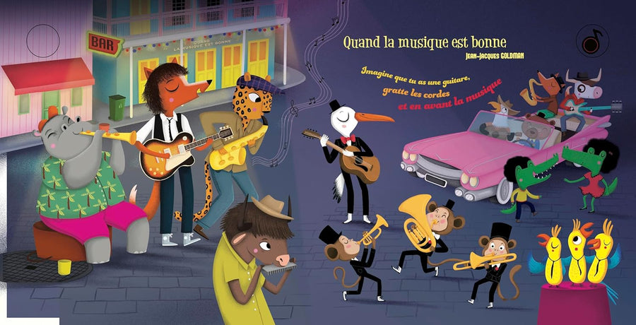 Livre musical - Mon premier Jukebox Chansons françaises