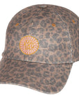 Corduroy Leopard Cap rubber