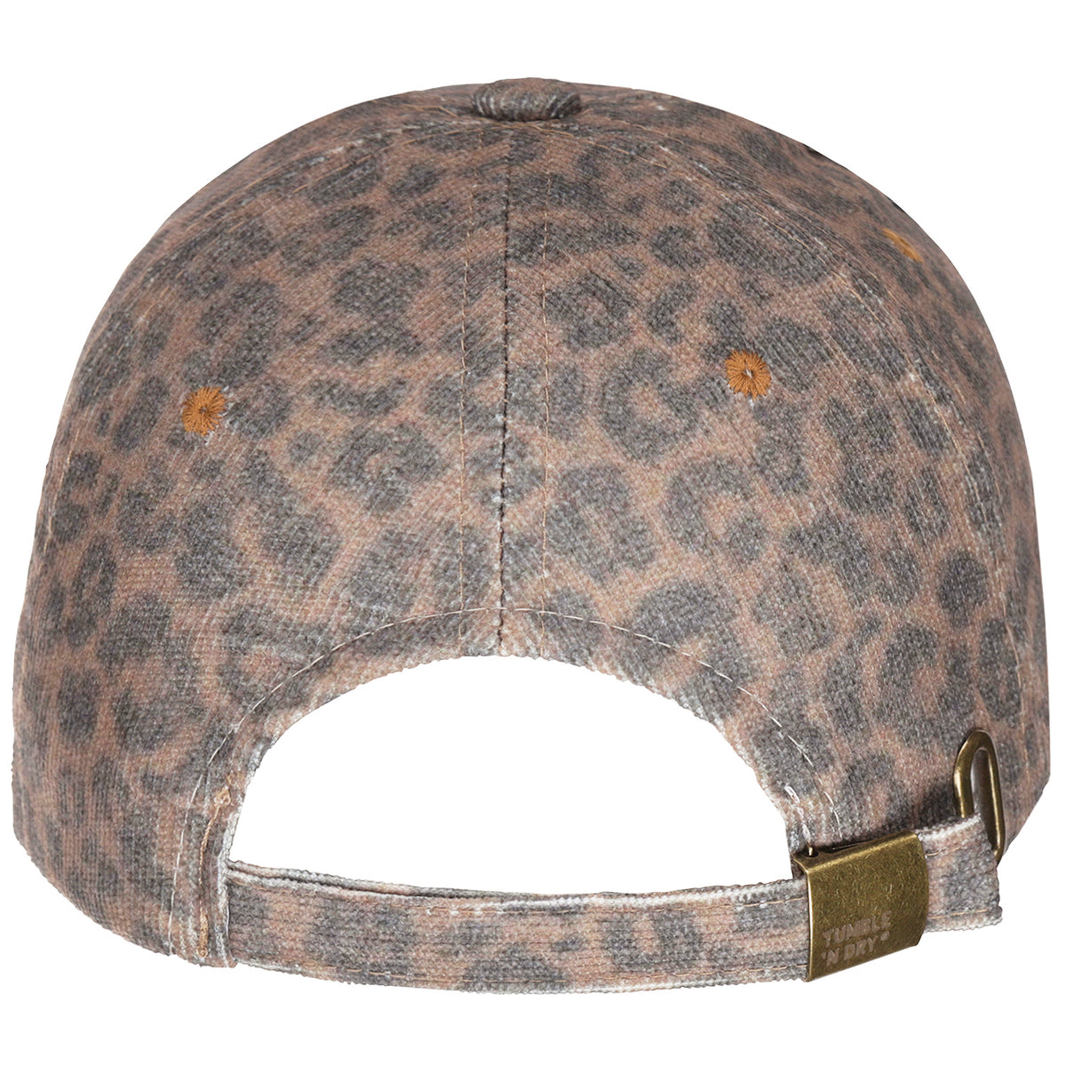 Corduroy Leopard Cap rubber
