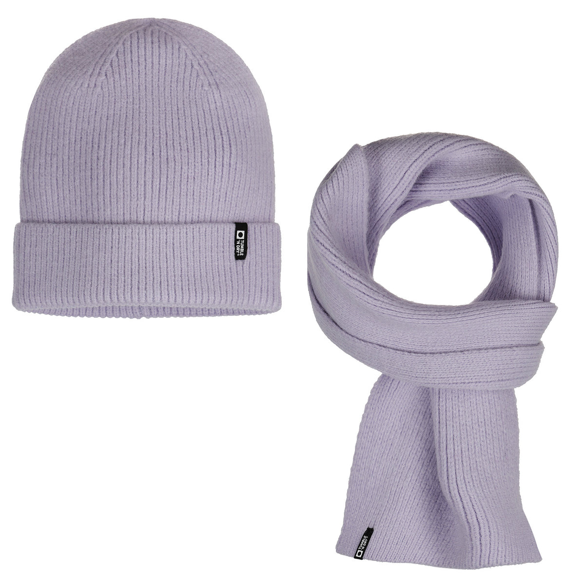 Beanie &amp; Scarf Violet Tulip