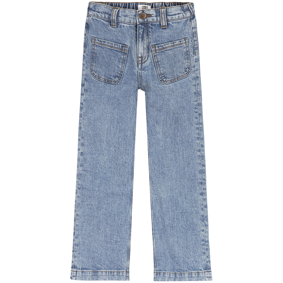 Juene Wide Denim Medium Stonewash