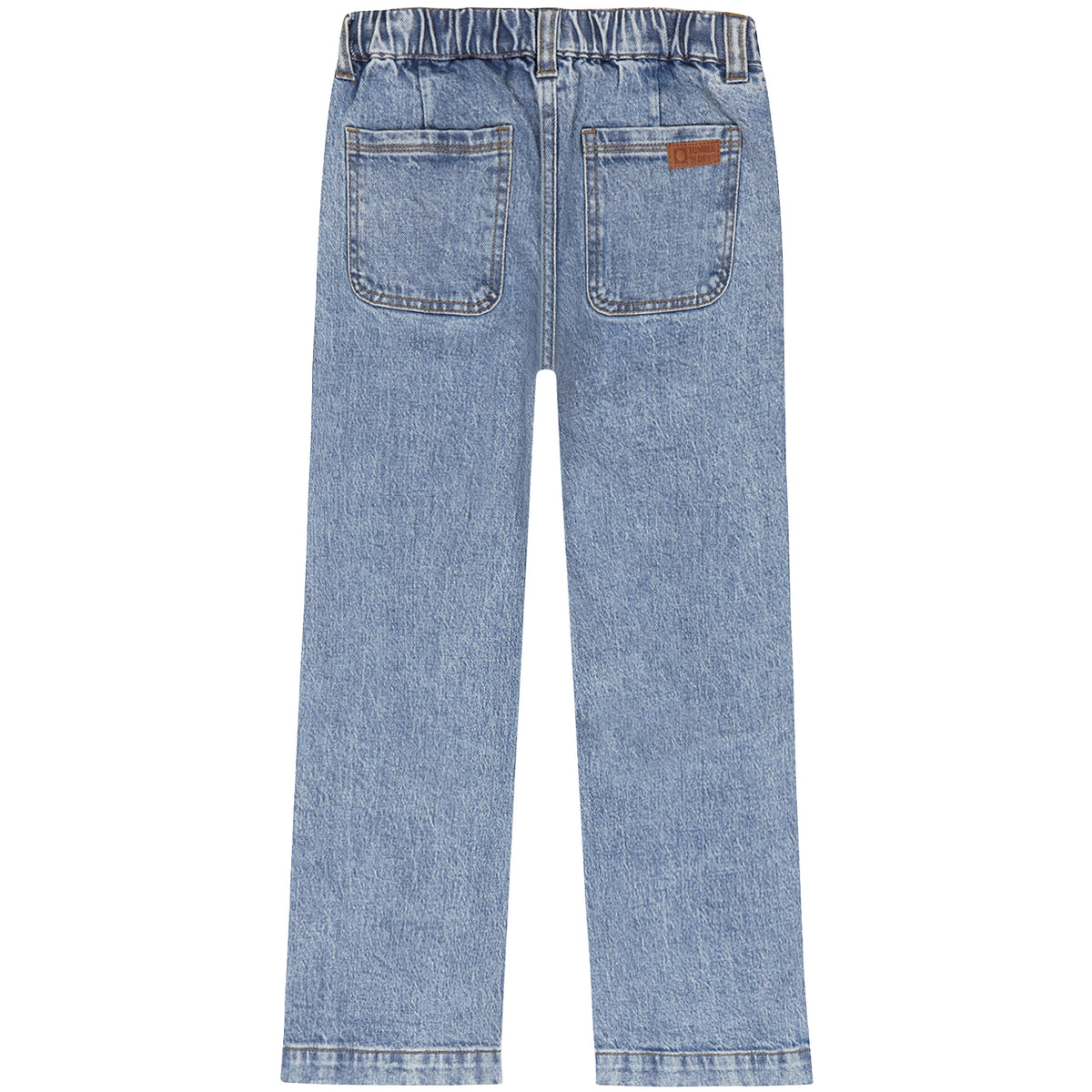 Juene Wide Denim Medium Stonewash