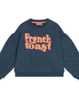 Sweatshirt Amelie blue wing teal