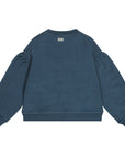 Sweatshirt Amelie blue wing teal