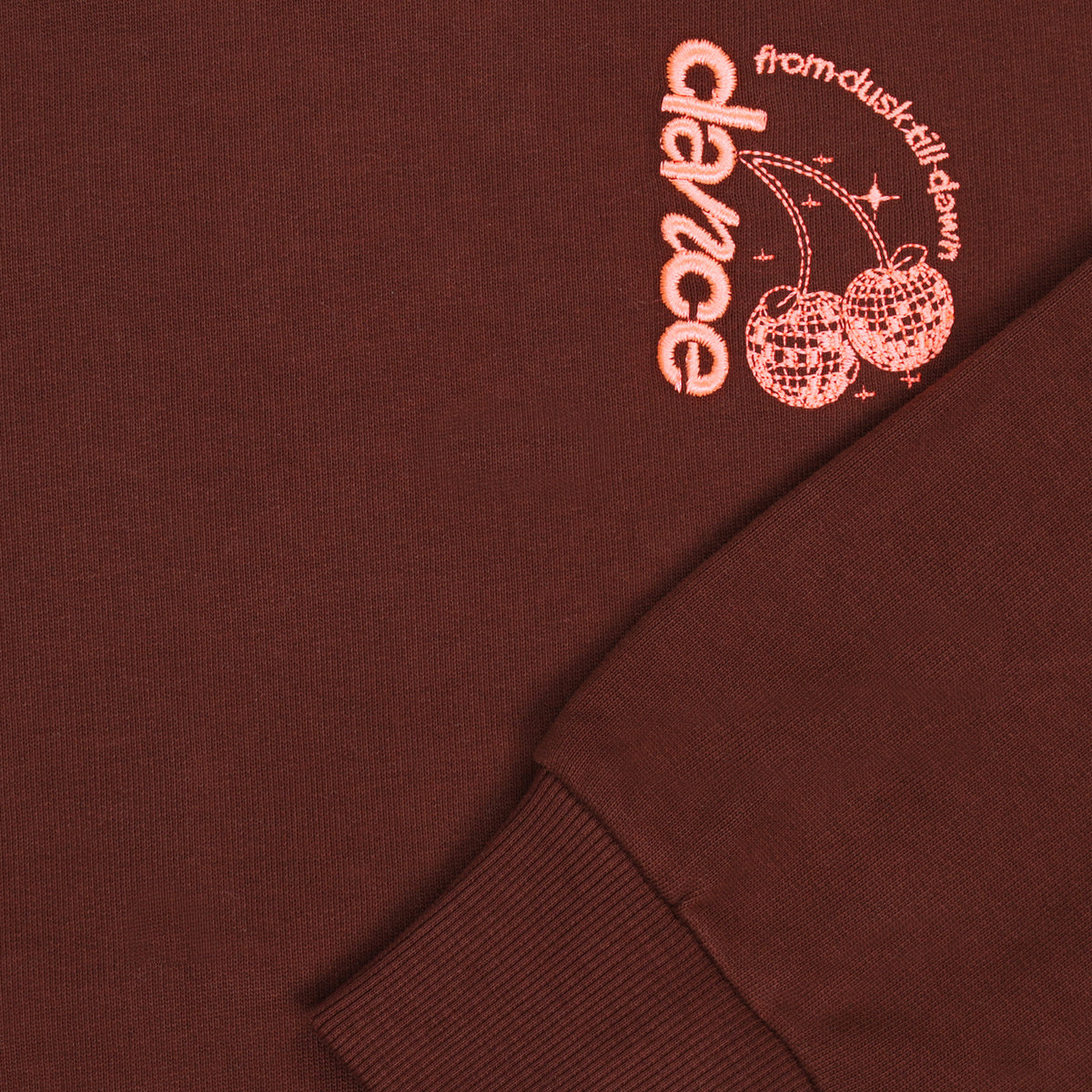 Sweatshirt Cherie bitter chocolate