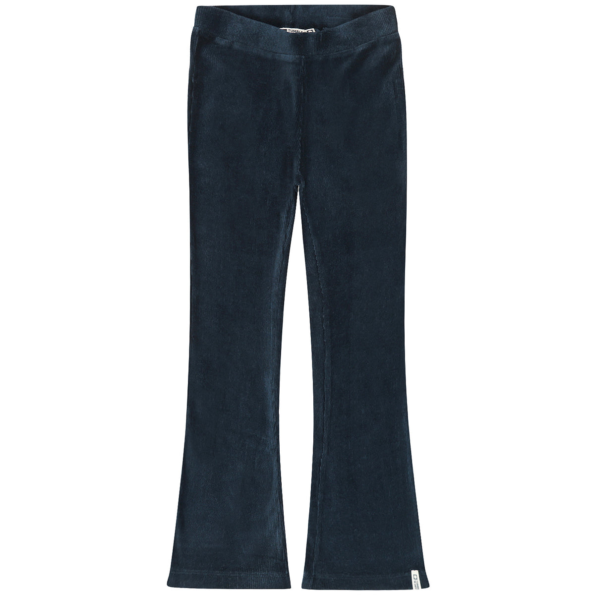 Legging enfant évasé Elaine bleu Blue Wing Teal Tumble ’N Dry, vue de face