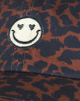 Headwear Leopard happy cap root beer