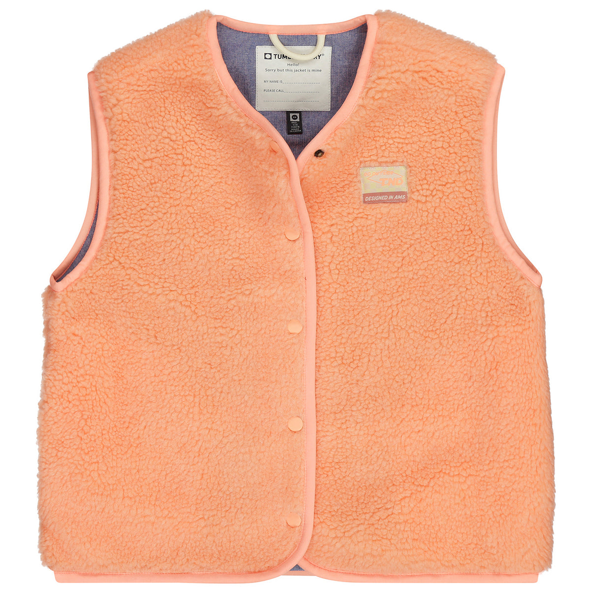 Overshirt Filou bright coral