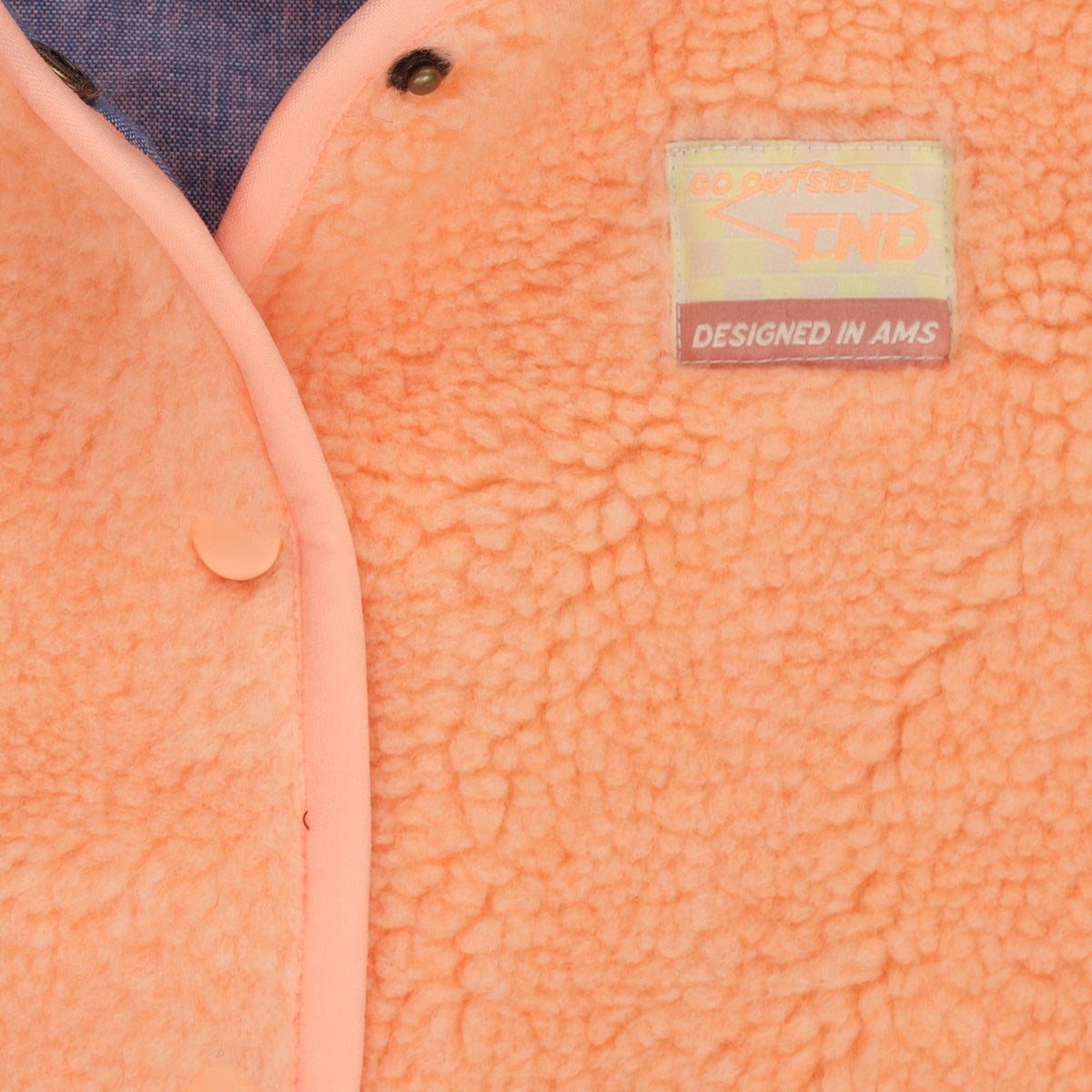 Overshirt Filou bright coral
