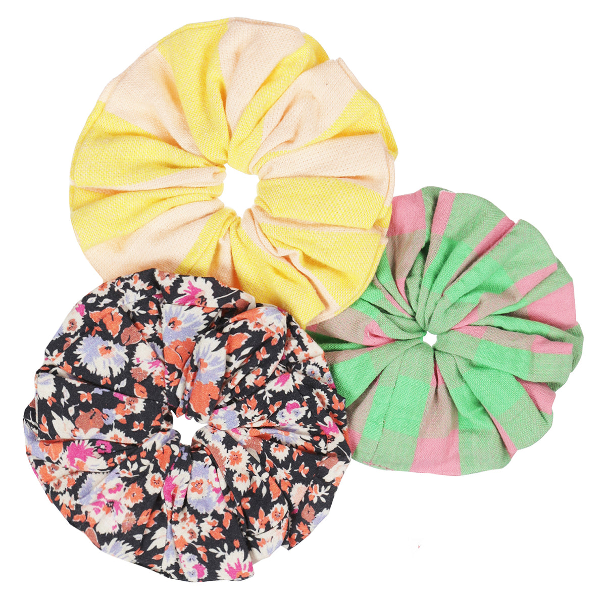 Accessories Scrunchie 3-Pack A Morning Glory