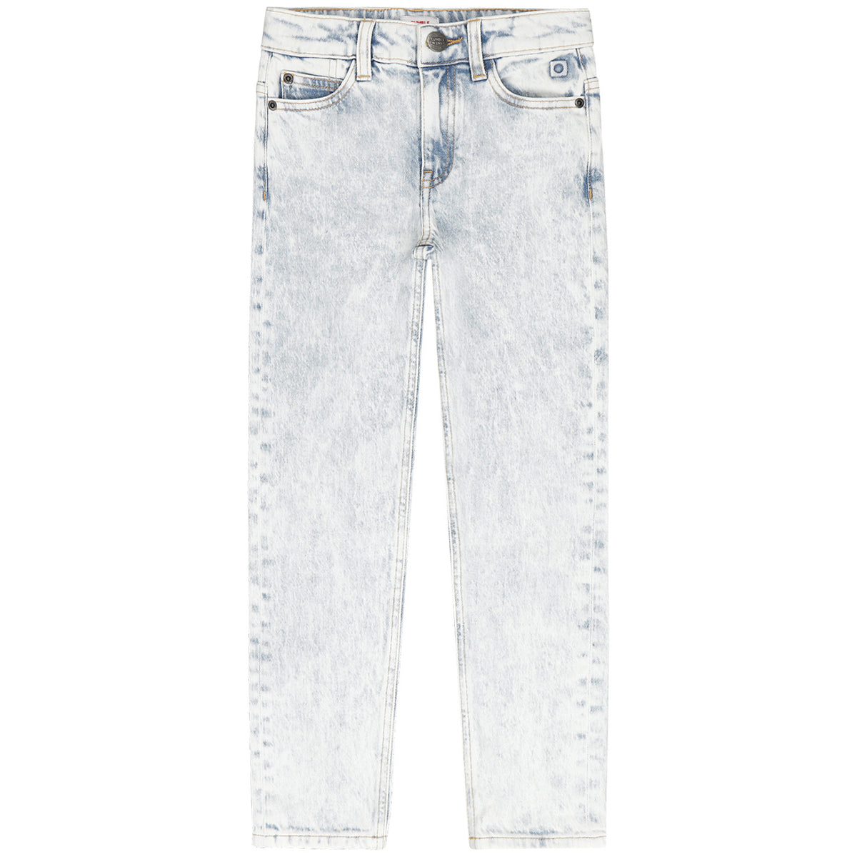 Jean Straight denim bleach