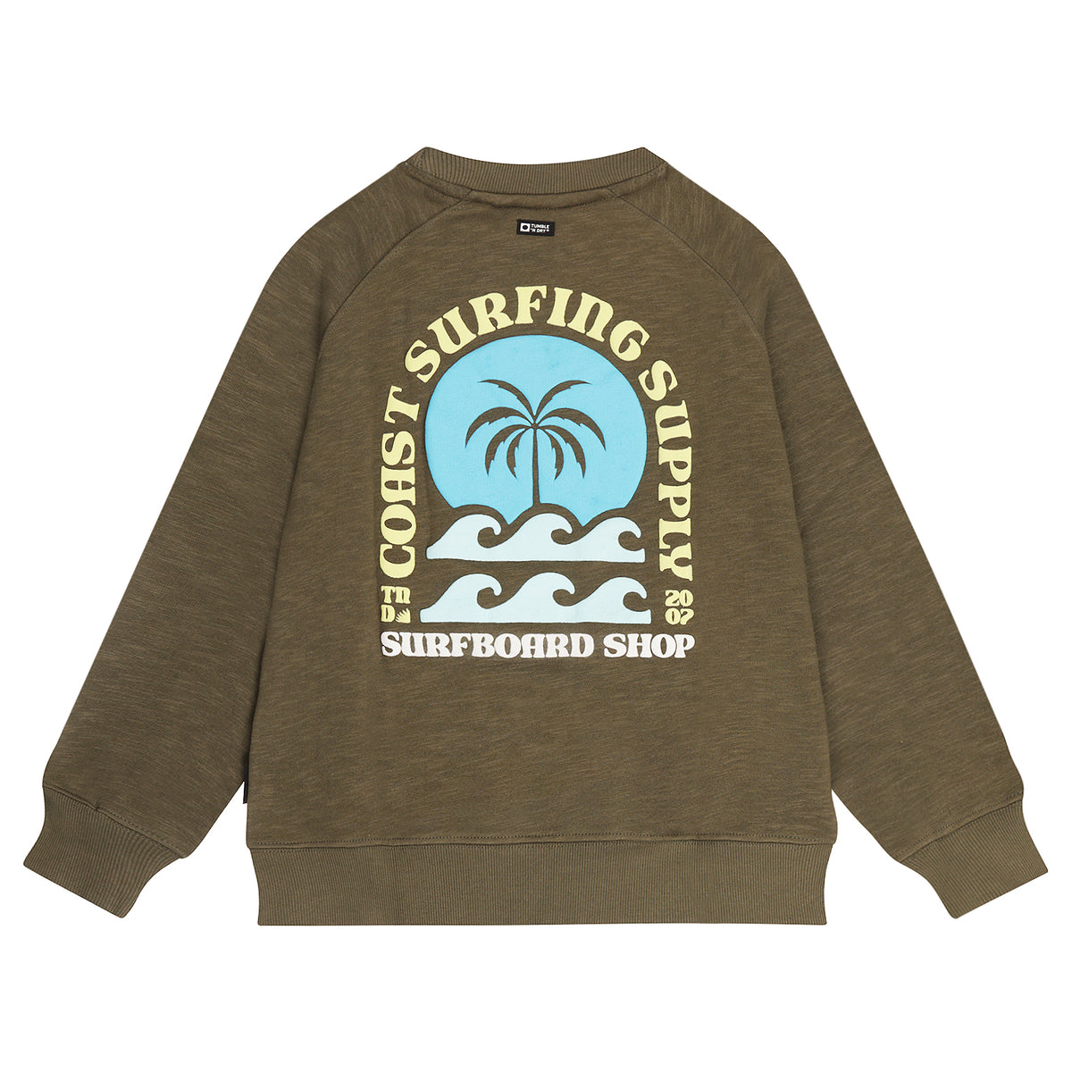Sweatshirt High Tide Military Olive