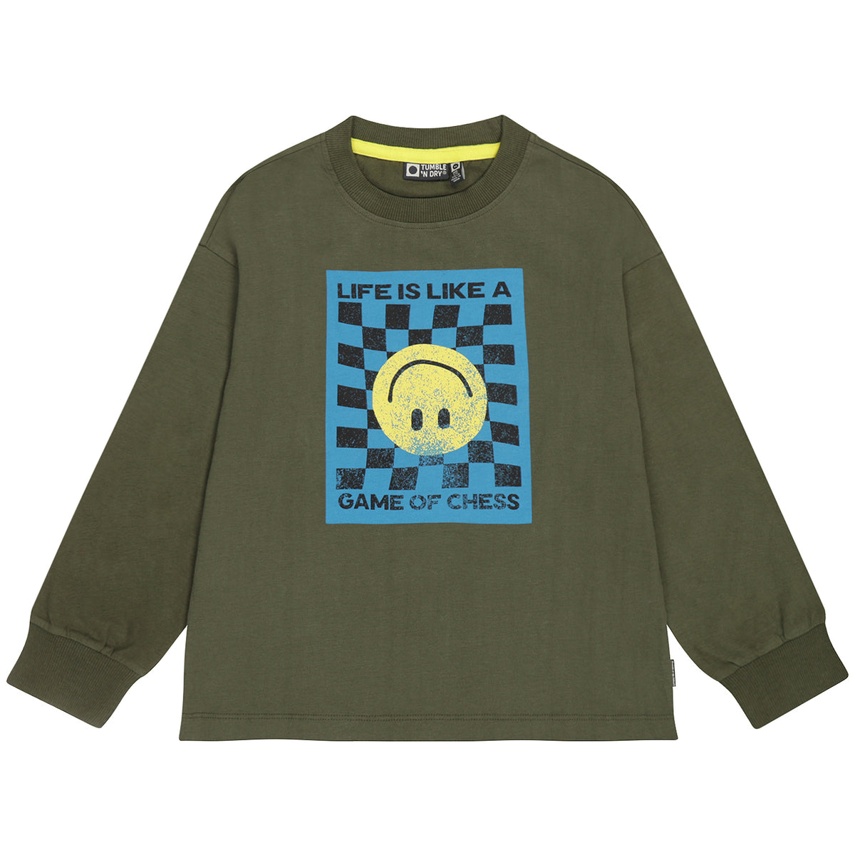 Long sleeve t-shirt Cardiff central green