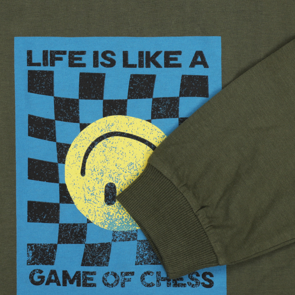 Long sleeve t-shirt Cardiff central green
