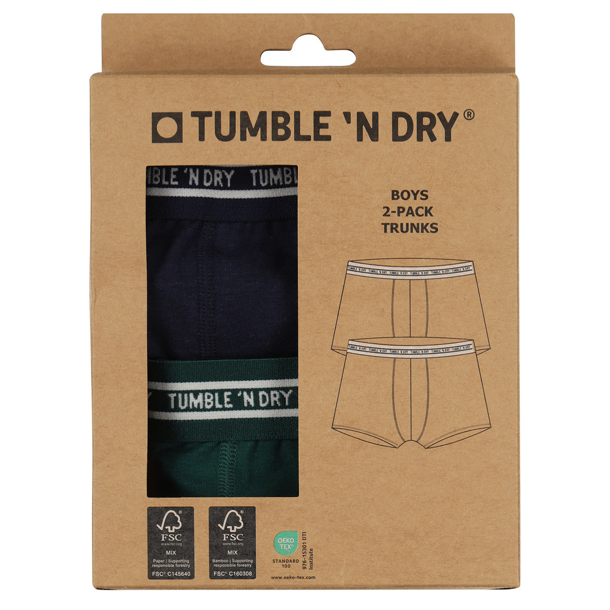 Tumble Trunks 2 pack botanical garden