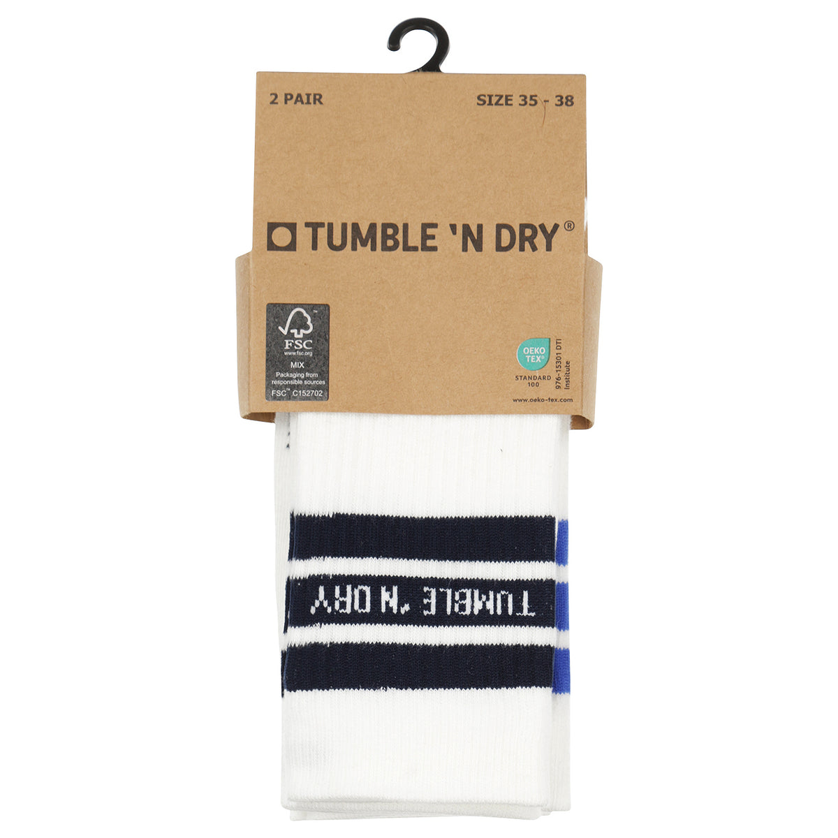 Tumble Socks 2-pack classic blue