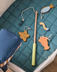 Bateau en toile avec kit de pêche KID'S HUB