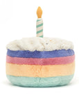 Amuseable Rainbow Birthday Cake Large