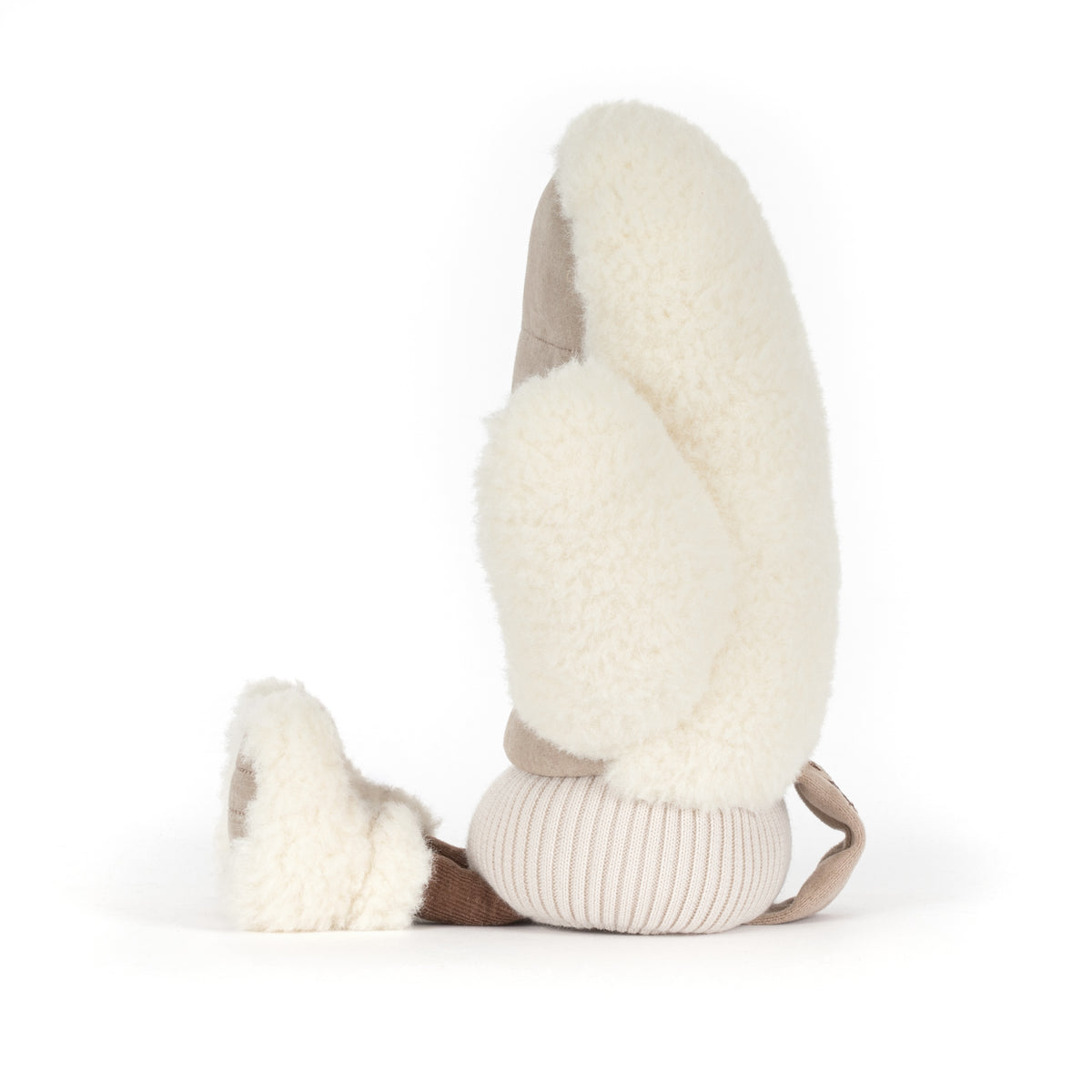 Peluche moufle Amuseables Fitswell Mitten Jellycat, beige