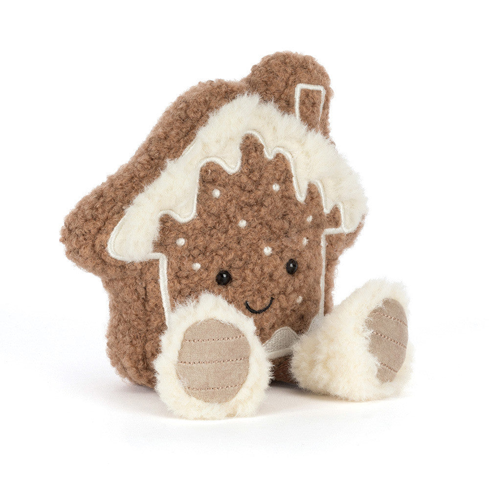 Peluche biscuit Amuseables Molasi Cookie Jellycat, marron