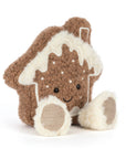 Peluche biscuit Amuseables Molasi Cookie Jellycat, marron
