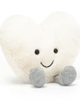 Amuseable Cream Heart Little