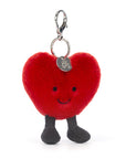 Amuseable Heart Bag Charm