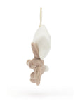 Bashful Beige Bunny Star Musical Pull
