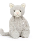 Bashful Grey Kitty Original