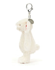 Blossom Cream Bunny 'Berry' Bag Charm