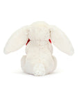 Bashful Red Love Heart Bunny Little