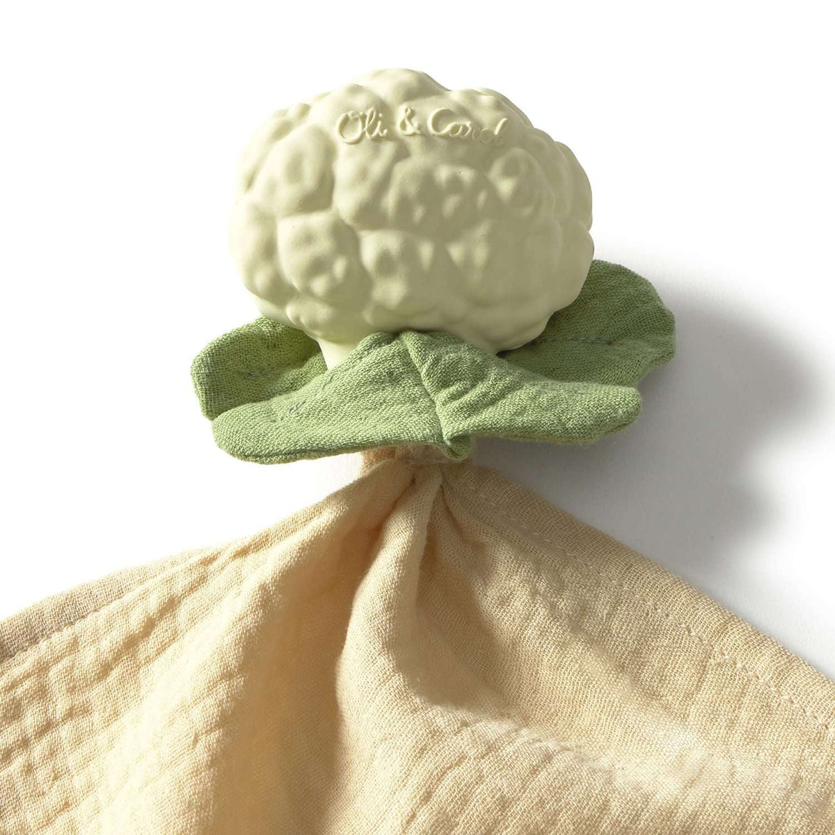 Chloe the Cauliflower Big Doudou Oli &amp; Carol - mesure 52 cm, pour câlins et moments de sommeil