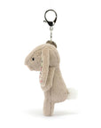 Blossom Bunny Beige Bag Charm