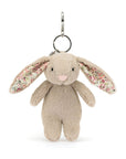 Blossom Bunny Beige Bag Charm