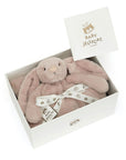 Bashful Luxe Bunny Rosa Blankie