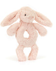 Bashful Blush Bunny Ring Rattle